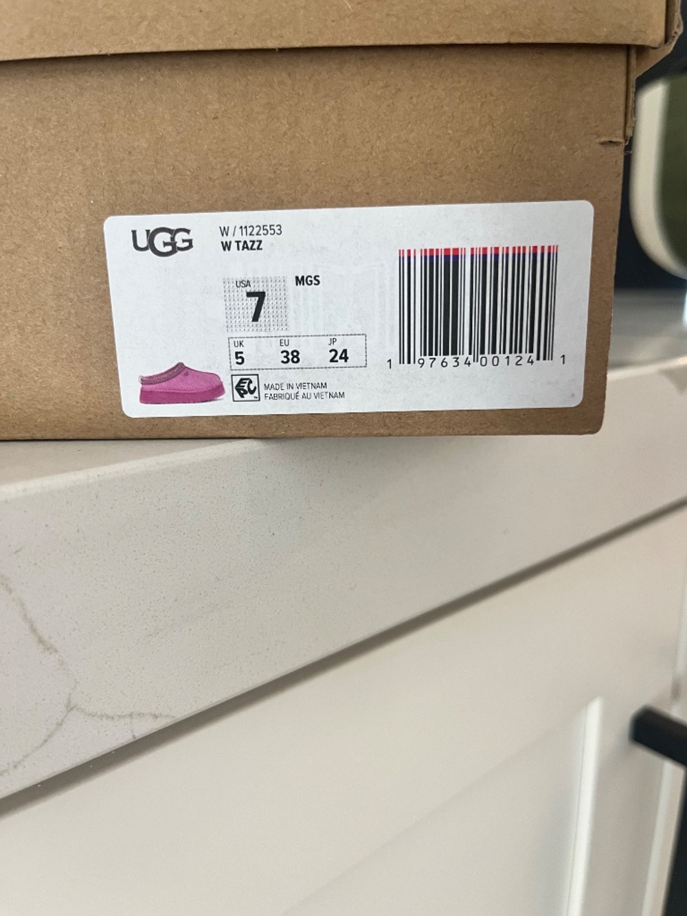Women’s Tazz Ugg fuchsia pink size 7 US (5 UK) (38 EU) - Picture 3 of 3